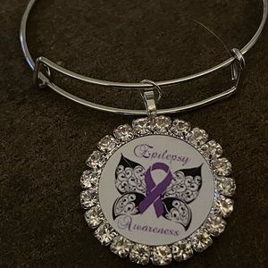 Epilepsy awareness bracelet